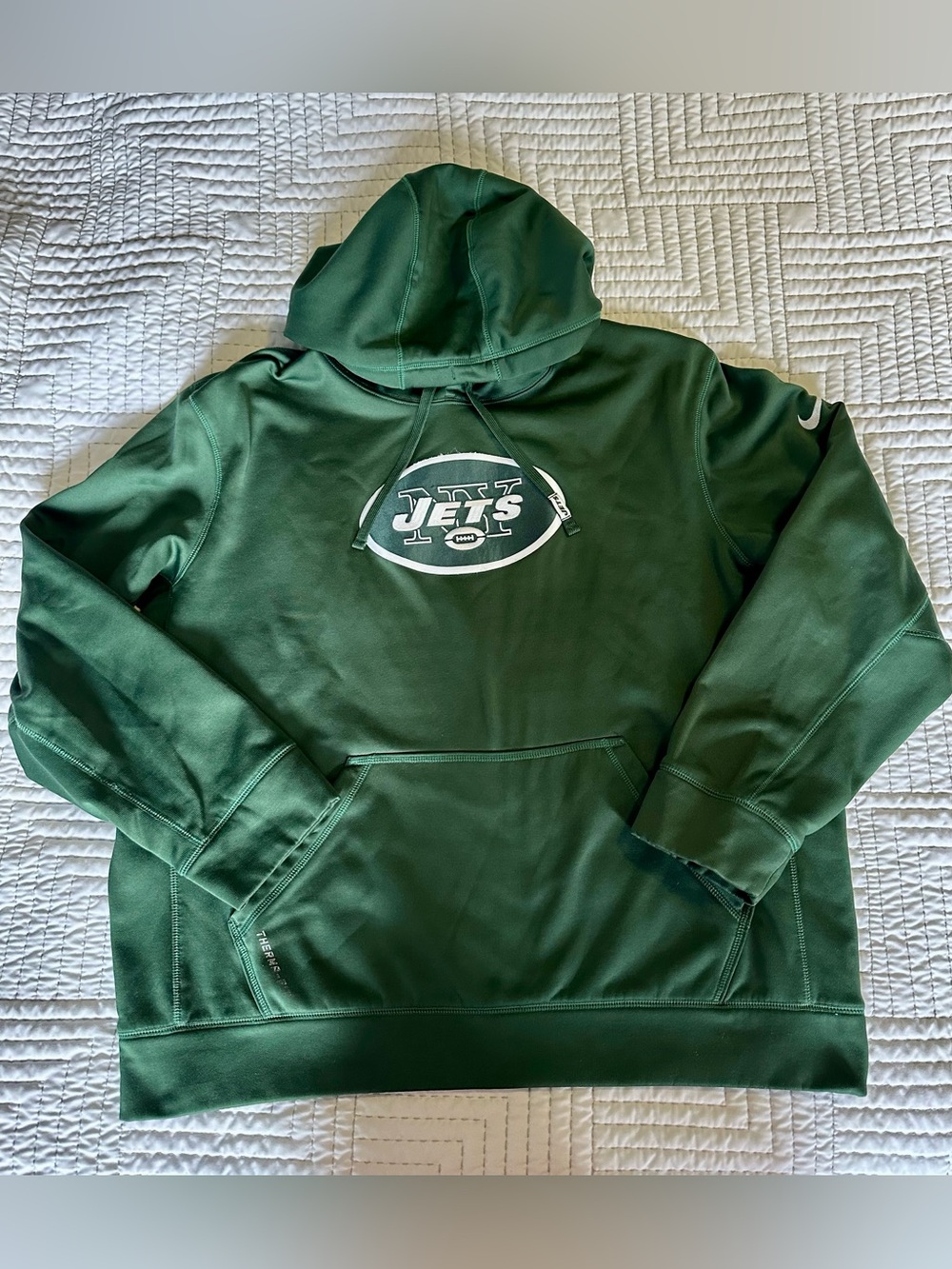 New York Jets Green Pullover Hoodie - NFL Logo